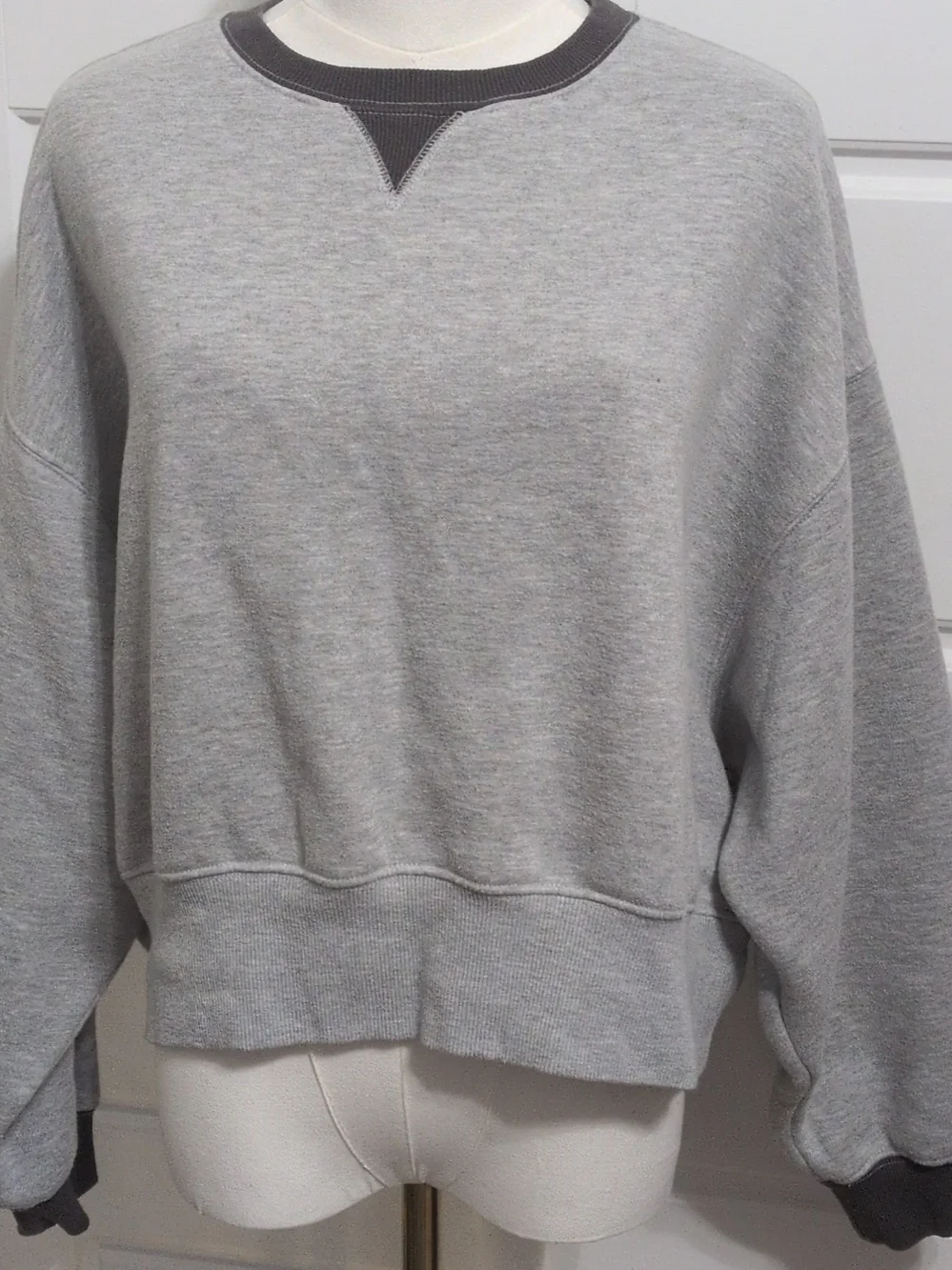 Vintage Budweiser Clydesdale Graphic Sweatshirt Heather Grey